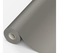 MICTER Cuero Adhesivo 15x200cm, Parches Polipiel para Reparación y Renovación de Muebles, Sofás, Asientos De Coche, Silla De Oficina, Cabecera, Bolsos (Gris Claro)