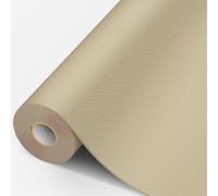 MICTER Cuero Adhesivo 40x200cm, Parches Polipiel Para Reparación y Renovación De Muebles, Sofás, Asientos De Coche, Silla De Oficina, Cabecera (Amarillo Beis)