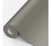 MICTER Cuero Adhesivo 40x300cm, Parches Polipiel para Reparación y Renovación de Muebles, Sofás, Asientos De Coche, Silla De Oficina, Cabecera, Bolsos (Gris Claro)