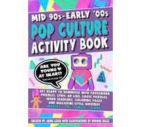 Mid '90s to Early '00s Pop Culture Activity Book