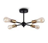 Mid Century Ceiling Light Fixture Retro Chandelier Vintage Industrial Pendant Light for Living Room Dining Room Bedroom Kitchen Bar Cafe Store Decorative Lamps