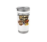 Mid Century Modern My House Is A Museum Retro Furniture Vaso térmico de acero inoxidable de doble pared