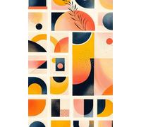 Mid-Century Modernism: Geometric Shapes and Patterns Journal: a GRAPH notebook for self-expression
