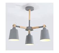 Mid Century Woodwork Pendant Light Nordic 's Room Sputnik Chandelier Color Metal Branches Hanging Lamp Ceiling Light Fixtures for Dining Room Bedroom Living Room (Color : G, Size : 3-Lights
