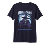 Mid-Life Crisis Fantasy RPG Wizard Gamer Midlife Camiseta Premium