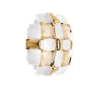 Mida Lámpara de Pared Blanco/Oro