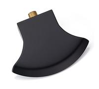 Midanya Boquilla de bañera para grifo de ducha, boquilla de bañera, color negro mate, montaje en pared, grifo de cascada, boquilla de llenado de alto flujo, boquilla de cascada para baño