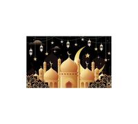 Middle East Festival Backdrop Banner Photo Booth Background Celebration Arrangement Wall Sign Festival Gathering Style 1