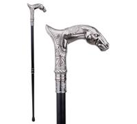 Middle-England Bastón de 92 cm con cabeza de caballo, accesorio decorativo