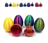 Middle Finger Easter Egg, Funny 3D Printed Middle Finger Egg, Surprise Unique Prank for Adult, Hilarious Prank Easter Gift (Mix 5pcs)