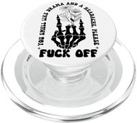 Middle Finger F Off You Smell Like Drama & Headache Go Away PopSockets PopGrip para MagSafe