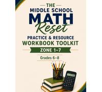 Middle School Math Reset: Practice & Neuro Learning Toolkit