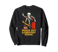Middle School Peace Out Elementary Cool Kids Regreso a la escuela Sudadera