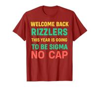 Middle School Teacher Back To School Gen Alpha Slang Camiseta