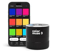 Mide al instante el color y el brillo del material. Compatible con smartphone COLOR MUSE 3
