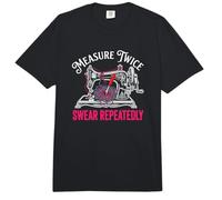 Mide Dos Veces jurando repetidamente costurera Entusiasta de la Costura Comfort Colors Adult Heavyweight T-Shirt