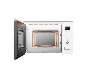 Midea mbmtg820h-wh - microondas integrable con grill 20 litros 800 w