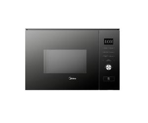 Midea mbmtg820hbk - microondas integrable con grill 20 litros 800 w