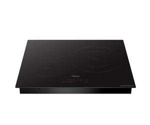 Midea mch520t239k0 - placa vitrocerámica 3 zonas 60cm cristal negro 5200w