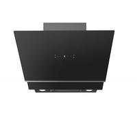 Midea mh60a4300b es campana inclinada de pared 60 cm panel cristal negro a 800 m3/h