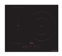 Midea MIH740T463K0 - Placa de Inducción Flex 3 Zonas 60Cm 9 Niveles 7400 W