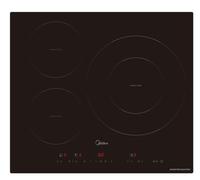 Midea MIH740T467K0 - Placa de Inducción Standard 3 Zonas 60Cm Táctil 7400 W