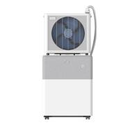 Midea 4048164116478 sistema de aire acondicionado dividido Window air conditioner Gris, Blanco