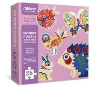 Mideer My First Puzzle Jigsaw Jardín Animal Niños Bebés 24 Pieza Educativo