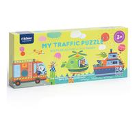 Mideer Puzles & Juegos Mi Tráfico Puzzle Infantil Educativo Coches Camiones