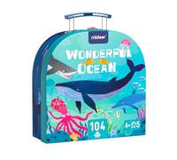 MIDEER- Wonderful Ocean Puzzle, Multicolor, único (MD3110)