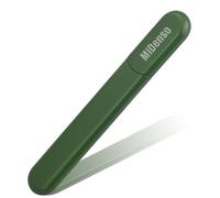 MiDenso - Lima de uñas de cristal especial de alta calidad con funda, lima de ambas caras, lima de uñas de belleza, brillo de uñas, calcetín de Navidad, idea de regalo de calidad superior para mujeres