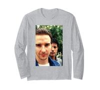 Midge Ure & Mick Karn después de una canción de Moda Virginia Turbett Manga Larga