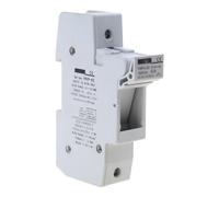 Midget- Fuse Holder 14x51mm 1000VDC Solar Fuse Holder Base DC Miniature Circuit Breaker- For Solar Photovoltaic System Base For Photovoltaic System Protection Protector-