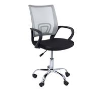 Midi Pro Silla de Oficina Negra/Gris