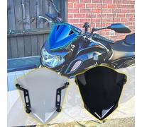 Midimttop Carenado Delantero de Motocicleta para Parabrisas Replacement for MT-07 FZ07 MT07 FZ-07 MT 07 FZ 07 2018 2019 2020 (Humo)