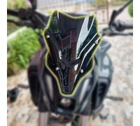 Midimttop Parabrisas de Motocicleta Protector a Prueba de Viento Flyscreen Pare-brise Carenado Delantero Win Deflector Replacement for MT-07 MT07 MT 07 Accesorios 2021 2022 2023 (Humo)