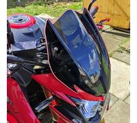 Midimttop Parabrisas Replacement for GSX-S750 GSXS 750 GSXS 750 2017 18 2019 2020 2021 2022 Parabrisas Deflector de Parabrisas con Soporte Accesorios para Motocicletas (Claro)