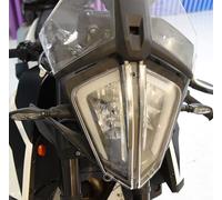 Midimttop Protector de pantalla de faro delantero de motocicleta Protector de lente Replacement for K.T.M 390 ADV 790 ADV/S/R 890 ADV/R 2019 2020 2021 2022 2023 (Claro)