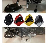 Midimttop Soporte lateral de pie de apoyo CNC, placa de soporte de almohadilla de extensión compatible with Rebel CMX 1100 CMX1100 Rebel 1100 Accesorios 2021 2022 2023 2024 (Titanio)