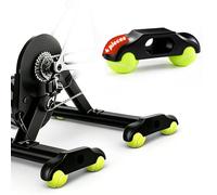 MidingChai 4 piezas Rocker Plate Feet, Indoor Cycling Snap Rocker Feet Adaptadores de Pies de Bicicleta Portátil Basculante Pies de Pelota de Tenis para Wahoo Kickr Core 2 Rolltrainer, con 8 pelotas