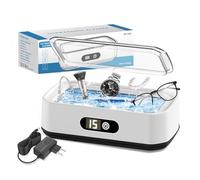 MidingChai 650ML Limpiador Ultrasonidos, 49000HZultrasonic cleaner para Joyas, Gafas, Relojes, Dentaduras, Limpieza Ultrasonidos con 5 modos