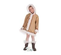MiDisfraz Disfraz de Esquimal para Bebés, Niños y Niñas (Niña 2-3 años)
