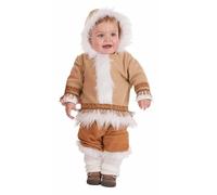 MiDisfraz Disfraz de Esquimal para Bebés, Niños y Niñas (Niño 5-7 años)