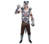 MiDisfraz - Disfraz de Hombre Lobo para Hombre Traje Completo Adulto Carnaval - Fabricado en España