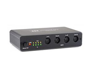 Miditech MIDIFACE 4x4 Thru/Merge 4 IN + 4 OUT + Stand Alone - Interfaz MIDI