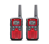 Midland - 2 Walkie Talkies XT10 PRO, Emisora Radioaficionado 16 Canales PMR446, Canal RRM, Carga Rápida USB, Alcance 4 Km, 38 Tonos CTCSS, 2 Clips Cintura Incluidos, Supervivencia Accesorios y Airsoft