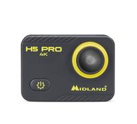 Midland H5 Pro Action Cam Cámara Deportiva Wi-Fi 4K Negra