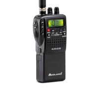 Midland Alan 42 DS Powerbundle CB Multi Band AM/FM CB - Radio y batería de litio conmutable a cualquier norma europea, conector de accesorios de 2 pines, bloqueo de ruido digital, sonido fuerte, color
