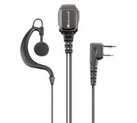 Midland- Auricular con Cable y Micrófono MA21-LK PRO 2 Pin Kenwood, Auriculares para Seguridad y Actividades Aire Libre - Compatible con Walkie Talkie G10/G11 Pro, G13, CT990 EB, CT590 S, CT310, BR180