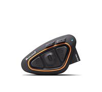 Midland BTX1 Pro Single C1230.15, Intercomunicador Bluetooth para Moto, Auriculares con Casco IPX6 Waterproof, Supresión de Ruido, Moto a Moto, 23h de Batería, 800 m de Alcance, Radio FM vía App